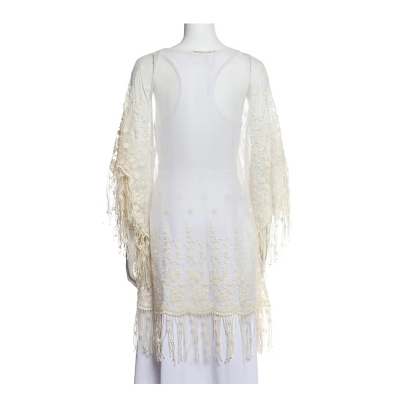 ALICE + OLIVIA Embroidered Accent Cover-Up XS/S - Picture 2 of 8